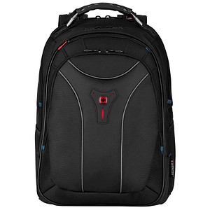 WENGER Laptop-Rucksack Carbon Kunstfaser schwarz 30,0 l bis 43,2 cm (17 Zoll) von Wenger