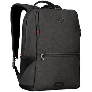 WENGER Laptop-Rucksack MX Reload Kunstfaser grau 17,0 l bis 35,6 cm (14 Zoll) von Wenger