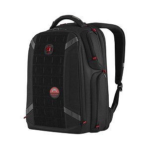 WENGER Laptop-Rucksack PlayerOne Kunstfaser schwarz 29,0 l bis 39,6 cm (15,6 Zoll) von Wenger