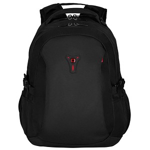 WENGER Laptop-Rucksack Sidebar Kunstfaser schwarz 26,0 l bis 39,6 cm (15,6 Zoll) von Wenger