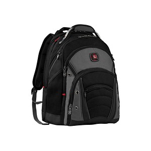 WENGER Laptop-Rucksack Synergy Kunstfaser schwarz 26,0 l bis 39,6 cm (15,6 Zoll) von Wenger