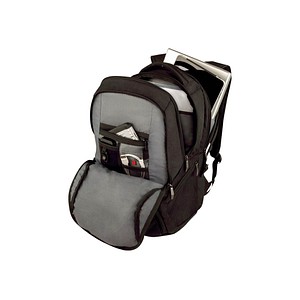 WENGER Laptop-Rucksack Transit Kunstfaser schwarz 27,0 l bis 39,6 cm (15,6 Zoll) von Wenger