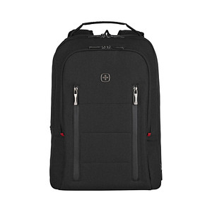 WENGER Rucksack City Traveler Kunstfaser schwarz 16,0 l, erweiterbarer Stauraum: 24,0 l WENGER Rucksack City Traveler Kunstfaser schwarz 16,0 l, erweiterbarer Stauraum: 24,0 l von Wenger
