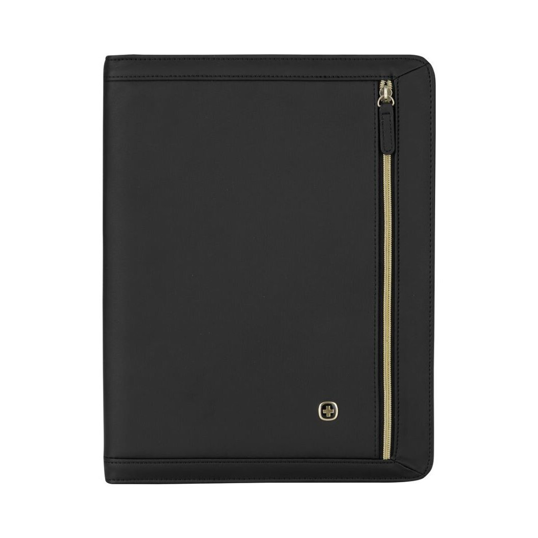 Wenger Amelie Women's Zippered Padfolio mit Tablet Pocket Black ( R ) von Wenger