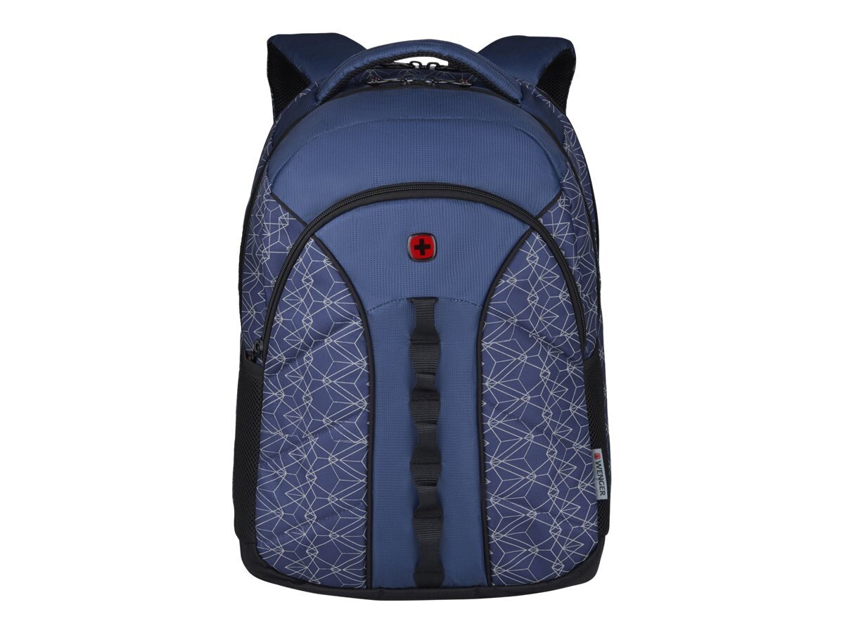 Wenger BTS 2020, Sun 16" Laptop Backpack, mit Reflektion, Navy Geo Print von Wenger