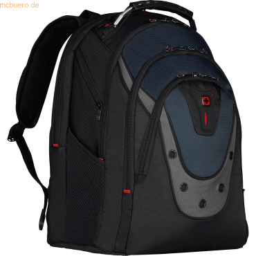 Wenger Businessrucksack Ibex 600638 17Zoll schwarz/blau/grau Wenger Businessrucksack Ibex 600638 17Zoll schwarz/blau/grau von Wenger