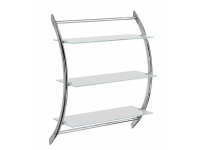 WENKO 15895100, Wandhalterung, Metall, Silber, Bad, 3 Ablagen, 570 mm WENKO 15895100, Wandhalterung, Metall, Silber, Bad, 3 Ablagen, 570 mm von Wenko