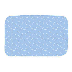 WENKO Bügelunterlage Air Comfort blau, weiß 130,0 cm von Wenko