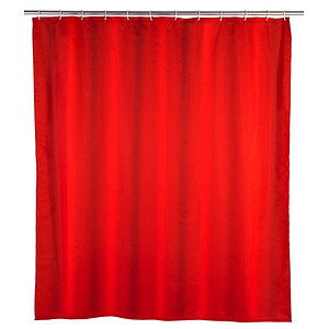 WENKO Duschvorhang rot 180,0 x 200,0 cm WENKO Duschvorhang rot 180,0 x 200,0 cm von Wenko