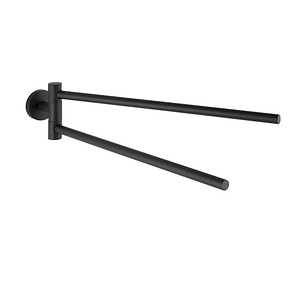 WENKO Handtuchhalter Bosio schwarz, matt von Wenko