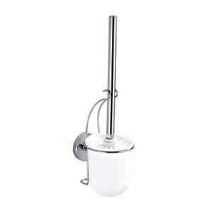 WENKO WC-Garnitur Milazzo silber, weiß Metall von Wenko