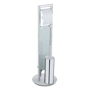 WENKO WC-Garnitur Sulmona silber Metall WENKO WC-Garnitur Sulmona silber Metall von Wenko