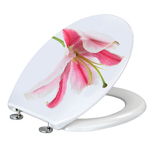 WENKO WC-Sitz Orchid weiß, rosa von Wenko