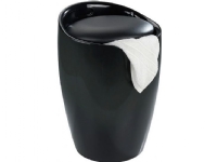 Wenko Wäschekorb Badhocker Candy 2-in-1 20 Liter 50,5 cm ABS schwarz Wenko Wäschekorb Badhocker Candy 2-in-1 20 Liter 50,5 cm ABS schwarz von Wenko