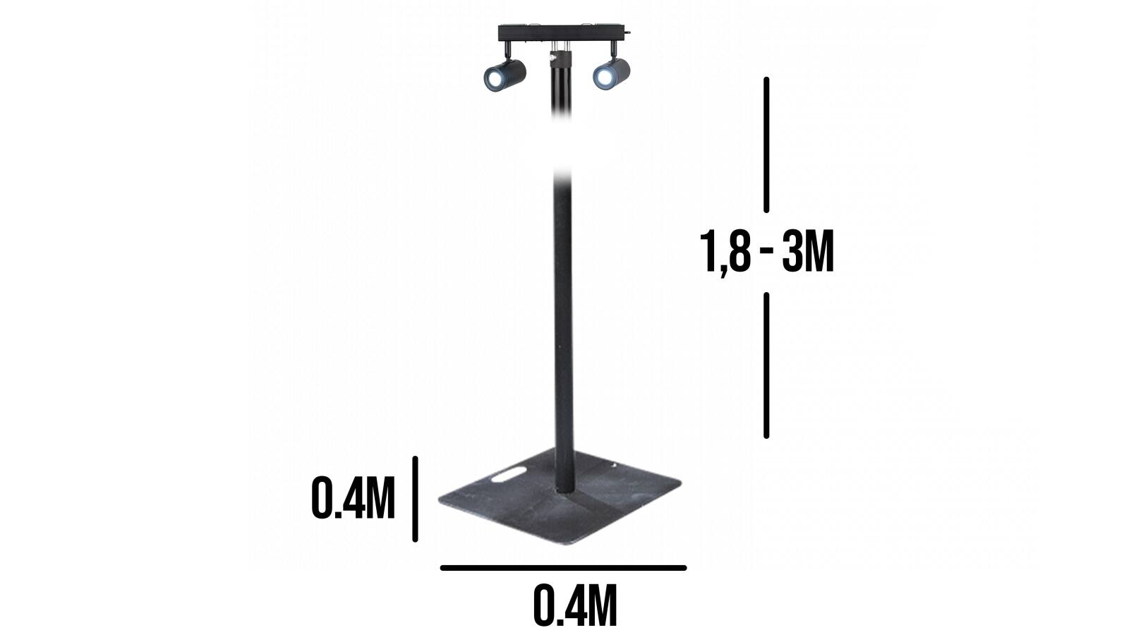Wentex Pipes & Drapes SET Easy Lighting Event Bar Wentex Pipes & Drapes SET Easy Lighting Event Bar von Wentex