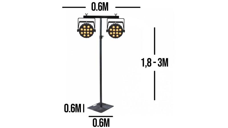 Wentex Pipes & Drapes SET Easy Lighting von Wentex