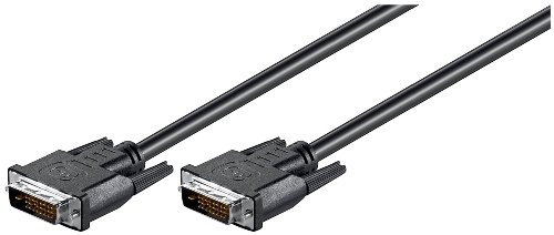 10 Stück Wentronic DVI-D Kabel Dual Link (DVI-D (24+1) Stecker auf DVI-D (24+1) Stecker) 1,8 m von Wentronic