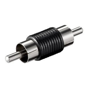 20 Stück Adapter Cinch Stecker auf Cinch Stecker 20 Stück Adapter Cinch Stecker auf Cinch Stecker von Wentronic
