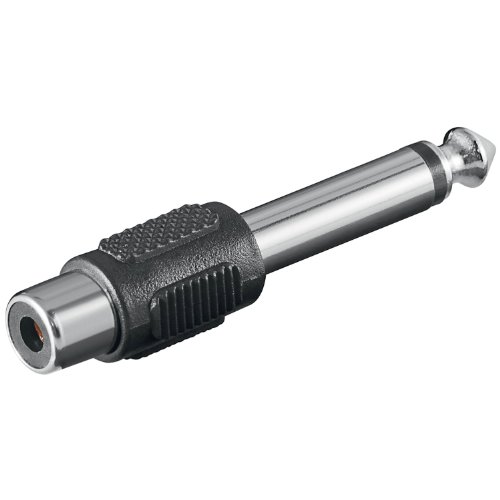 50 Stück Audio-Adapter Cinch-Kuplung - klinkenstecker Mono 6,35mm 50 Stück Audio-Adapter Cinch-Kuplung - klinkenstecker Mono 6,35mm von Wentronic