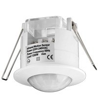 5er Set Infrarot Bewegungsmelder Unterputz Indoor von Wentronic