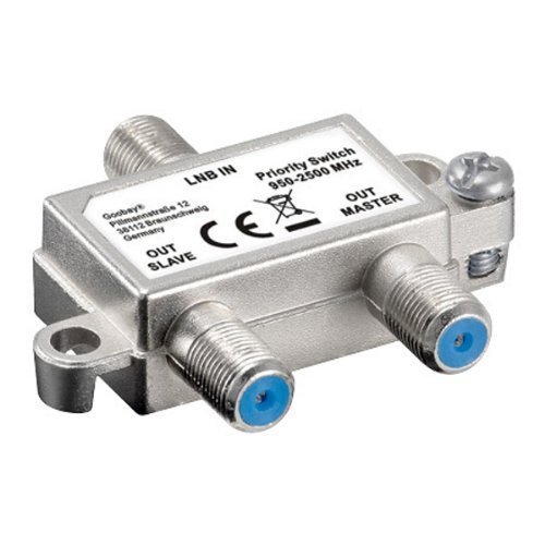 7 Stück - SAT-Schalter verteilt/schaltet 1 LNB auf 2 SAT-Receiver 7 Stück - SAT-Schalter verteilt/schaltet 1 LNB auf 2 SAT-Receiver von Wentronic
