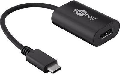 Goobay 38530 Kabelschnittstellen-/adapter USB-C DisplayPort Schwarz (38530) von Wentronic