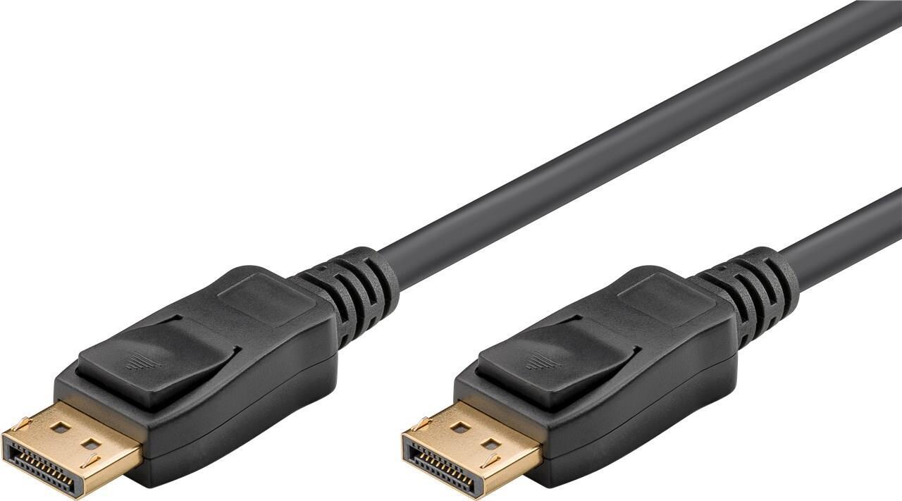 Goobay 58541 DisplayPort-Kabel 3 m Schwarz (58541) von Wentronic