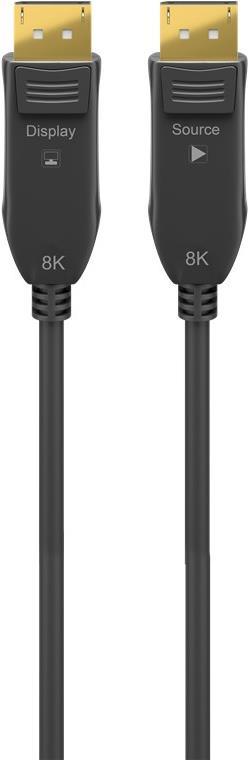 Goobay 64869 DisplayPort-Kabel 50 m Schwarz (64869) von Wentronic