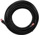 Goobay CAT 6 Outdoor-Patchkabel, U/UTP, Schwarz, 15 m - Kupfermaterial, PE-Außenmantel (55433) von Wentronic