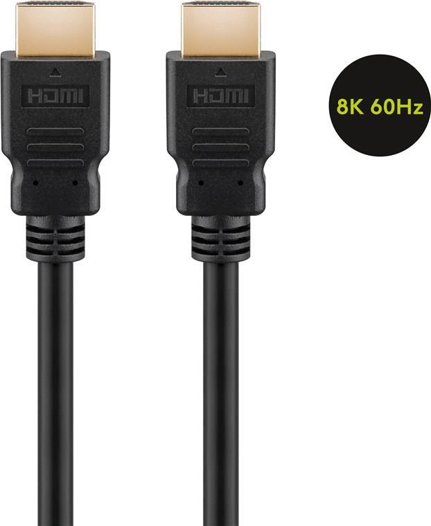 Goobay HDMI 2.1 Kabel STD 0750 7,5m sw (64985) von Wentronic