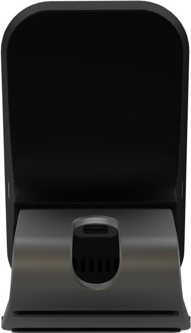 Goobay Kabelloses Tisch-Schnellladegerät 10 W,, 1 m - geeignet für Smartphones und Geräte mit Qi-Standard (52955) von Wentronic