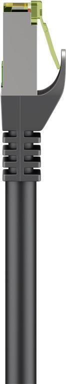 Goobay RJ45-Patchkabel mit CAT 8.1 S/FTP Rohkabel, schwarz (61100) von Wentronic