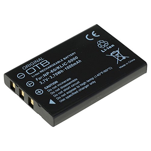 OTB Akku für Fuji NP-60 Li-Ion Schwarz OTB Akku für Fuji NP-60 Li-Ion Schwarz von Wentronic