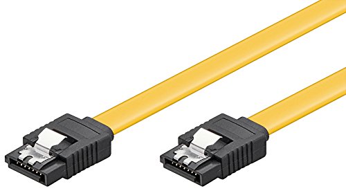 Wentronic 0,30 m HDD SATA 0,30 m SATA SATA gelb Kabel SATA – Kabel SATA von Wentronic