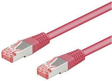 Wentronic CAT 6-050 LC SSTP PIMF 0.5m - RJ-45 - RJ-45 - Männlich/männlich - Gold - 10/100/1000Base-T(X) - Magenta (95465) von Wentronic