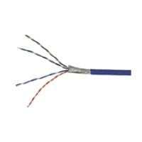 Wentronic Goobay CAT 5e Netzwerkkabel, F/UTP, Blau, 100 m - CCA Kupfergemisch, AWG 26/7 (stranded), PVC (93265) von Wentronic