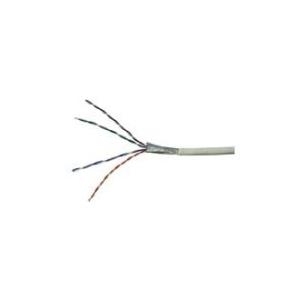 Wentronic Goobay CAT 5e Netzwerkkabel, F/UTP, Grau, 100 m - CCA Kupfergemisch, AWG 24/1 (solid), PVC (68708) von Wentronic