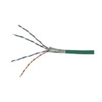 Wentronic Goobay CAT 5e Netzwerkkabel, F/UTP, Grün, 100 m - CCA Kupfergemisch, AWG 26/7 (stranded), PVC (93267) von Wentronic