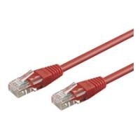 Wentronic Goobay CAT 6 Patchkabel, U/UTP, Rot, 20 m - CCA Kupfergemisch (68406) von Wentronic