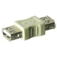 Wentronic Goobay USB 2.0 Hi-Speed Adapter, USB 2.0-Buchse (Typ A), Schwarz - USB 2.0-Buchse (Typ A) > USB 2.0-Buchse (Typ A) (50293) von Wentronic