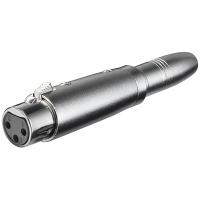 Wentronic Goobay XLR- Adapter - XLR-Buchse (3-Pin) > Klinke 6,35 mm-Buchse (2-Pin, Mono) (27453) von Wentronic