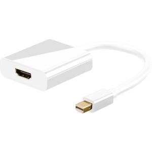 Wentronic Goobay mini DisplayPort zu HDMI Adapterkabel 1.2, Mini DisplayPort-Stecker, 0.1 m - Mini DisplayPort-Stecker > HDMI Standard-Buchse (Typ A) (67880) von Wentronic