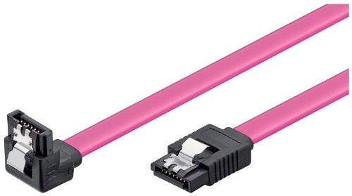 Wentronic HDD S-ATA Kabel 1.5GBits/3GBits; CAK SATA 300-050 90° down CLIP 0.50m von Wentronic