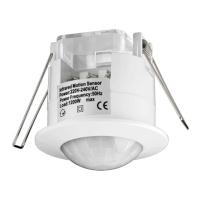 Wentronic IDU - Verkabelt - Passiver Infrarot-Sensor (PIR) - 50/60 - -20 - 40 °C - RoHS - Weiß (95173) von Wentronic
