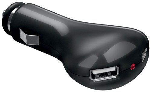 Wentronic KFZ Lade Adapter 12V auf 2x USB (1A) schwarz von Wentronic