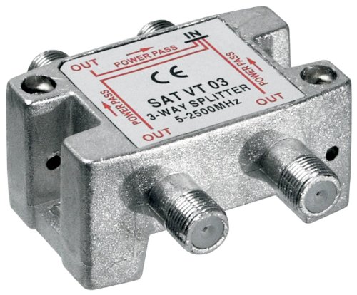 Wentronic Sat-Verteiler 3-Fach; SAT VT 03 von Wentronic