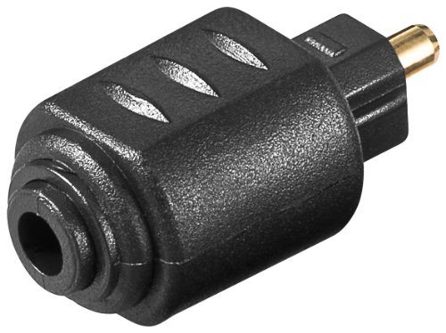Wentronic Toslink – 3,5 mm Mini Toslink 3.5 mm Mini Adapter Cable – Adapter für Kabel (Toslink, 3.5 mm Mini, Male Connector/Female Connector) von Wentronic