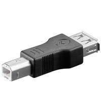 Wentronic USB 2.0 Hi-Speed Adapter; USB ADAP A-F/B-M von Wentronic