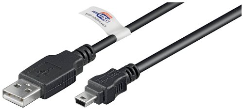 Wentronic USB 2.0 Hi-Speed Kabel; USB MINI-B 5 pin 180 Cert 1.8m von Wentronic
