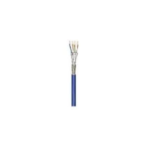 Wentronic goobay - Bulkkabel - 500,0m - SFTP, PiMF -Cat.7a Rohkabel+ - IEEE 802,3 - halogenfrei, robust - Blau (91895) von Wentronic